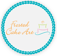 Frosted Cake Art Logo